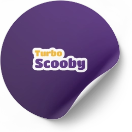 Turbo scooby badge