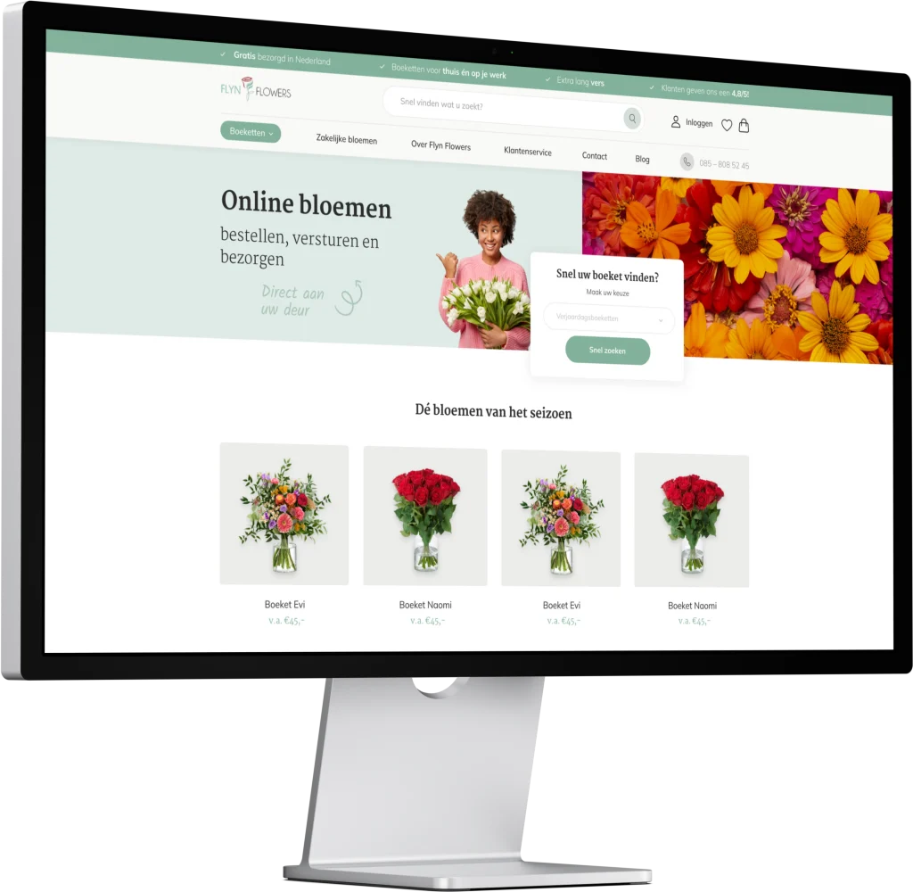 Website Flyn Flowers