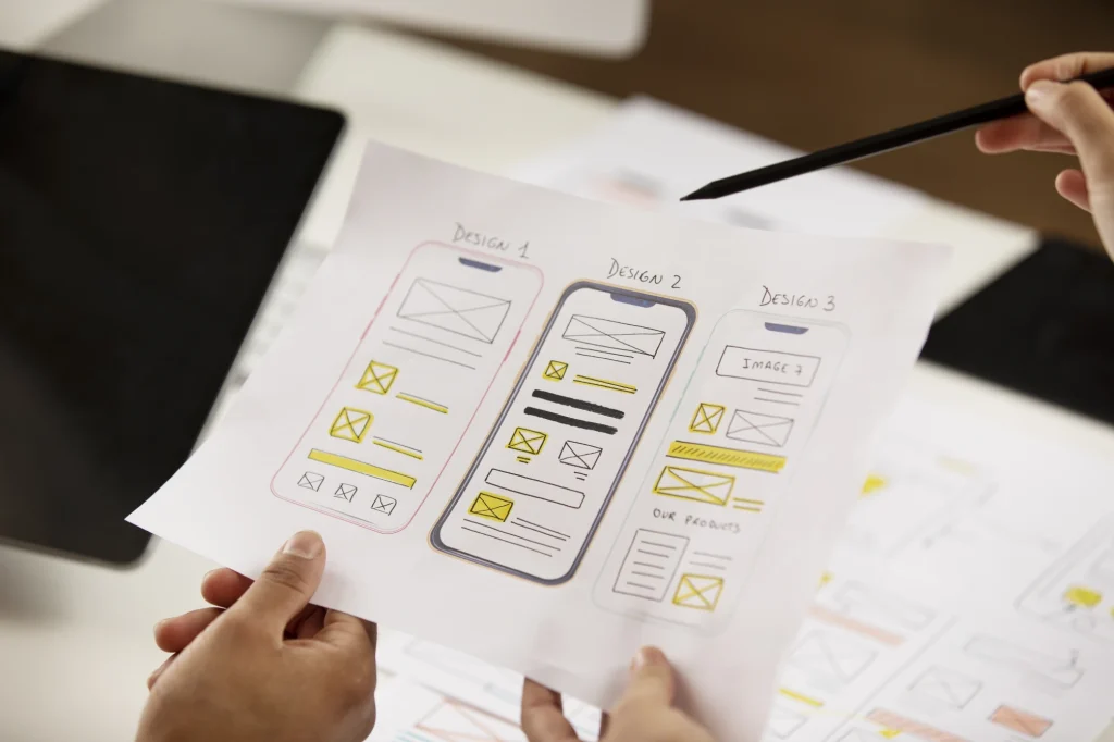 Wireframe maken