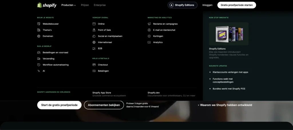 Shopify betalingen Stripe