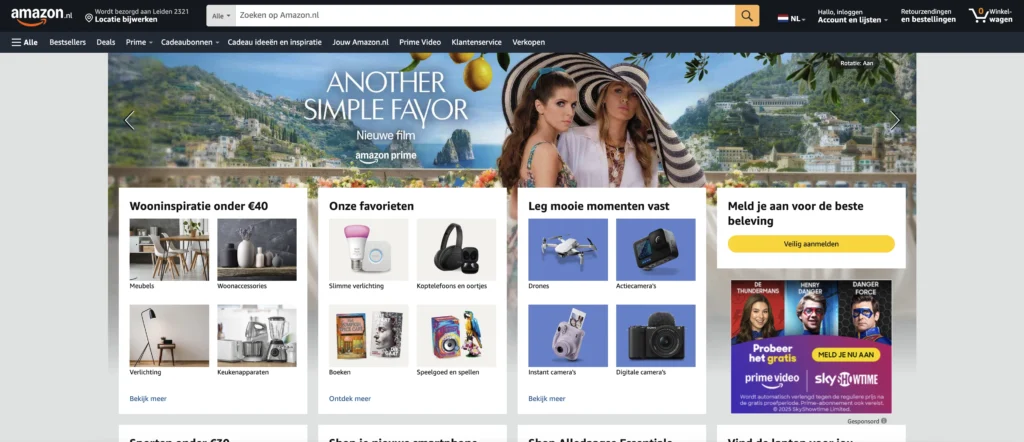 Amazon betalingen Stripe