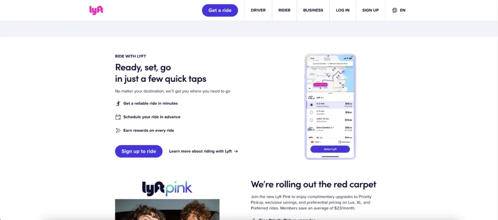 Lyft betalingen Stripe