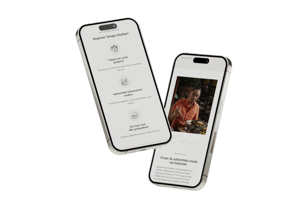 Tempo doeloe dubbel telefoon