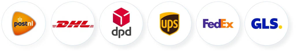Verzendopties & vervoerders in Nederland