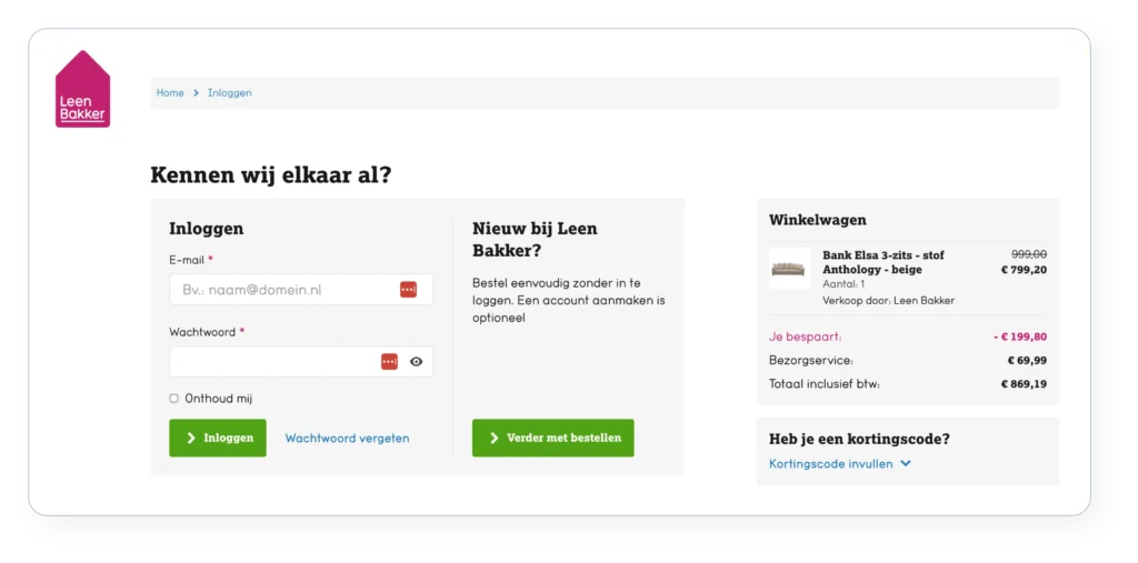 De subtiele kortingscode-link