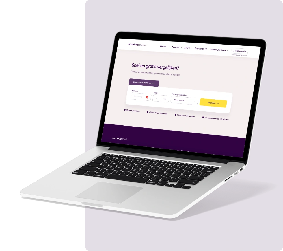 Aanbiedercheck Banner